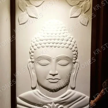 Buddha stone carving