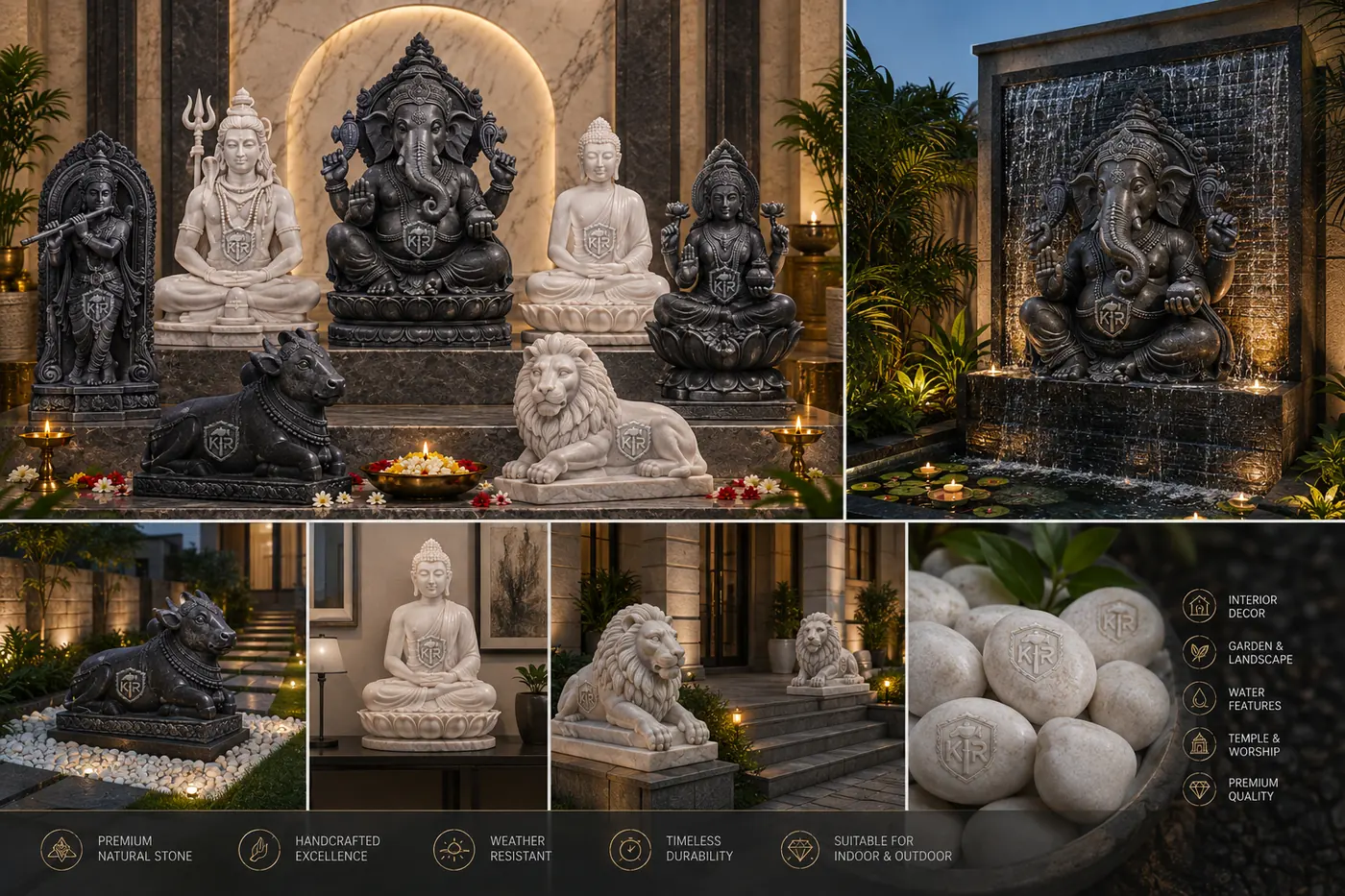 Decorative Stone crafted expression by K R STONES