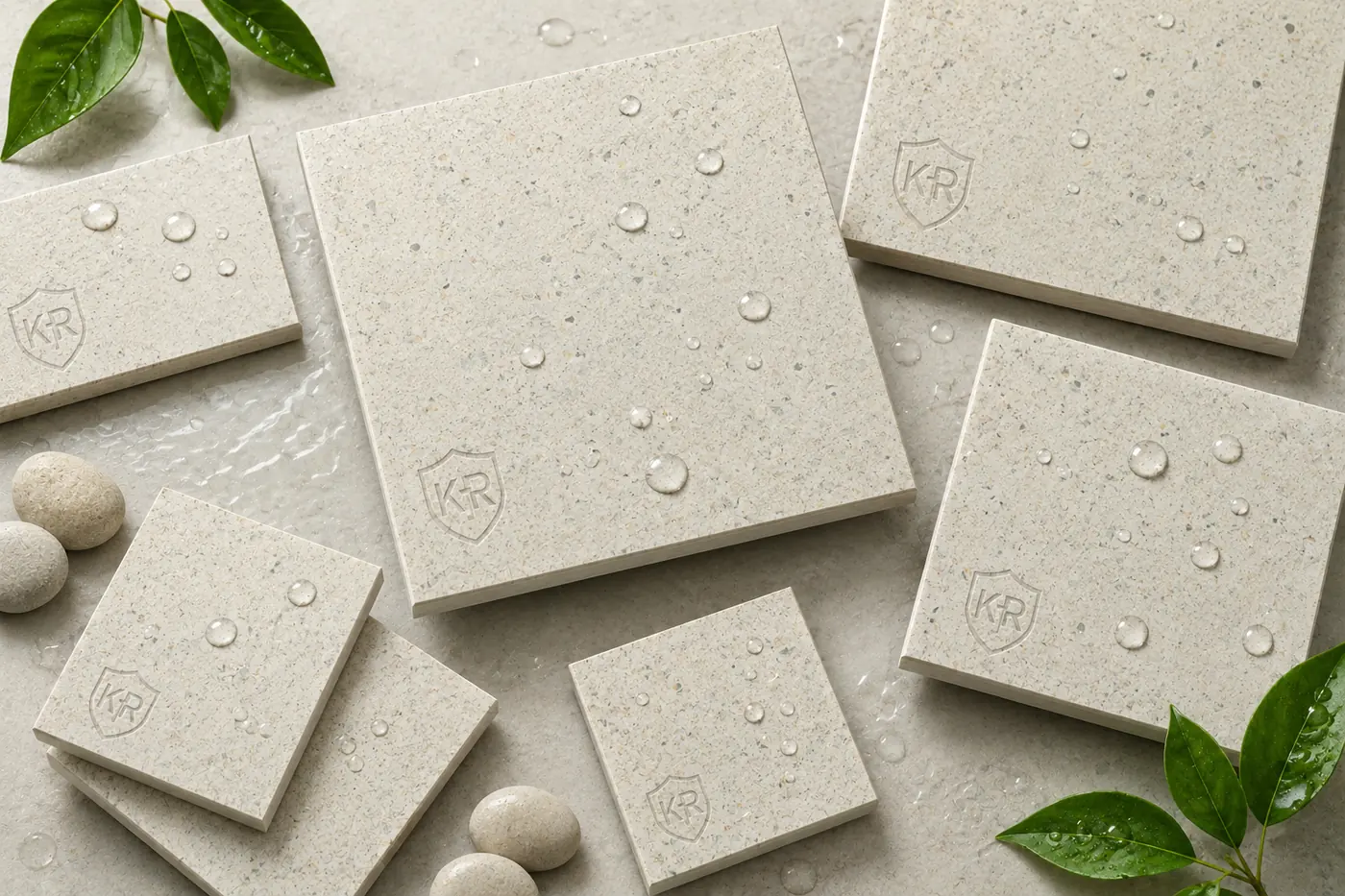 Mint Porcelain Sandstone Tile