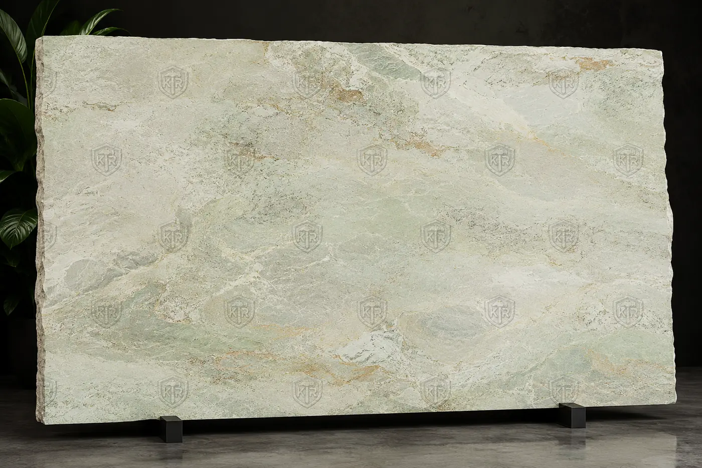 Mint Sandstone mint stone detail by K R STONES