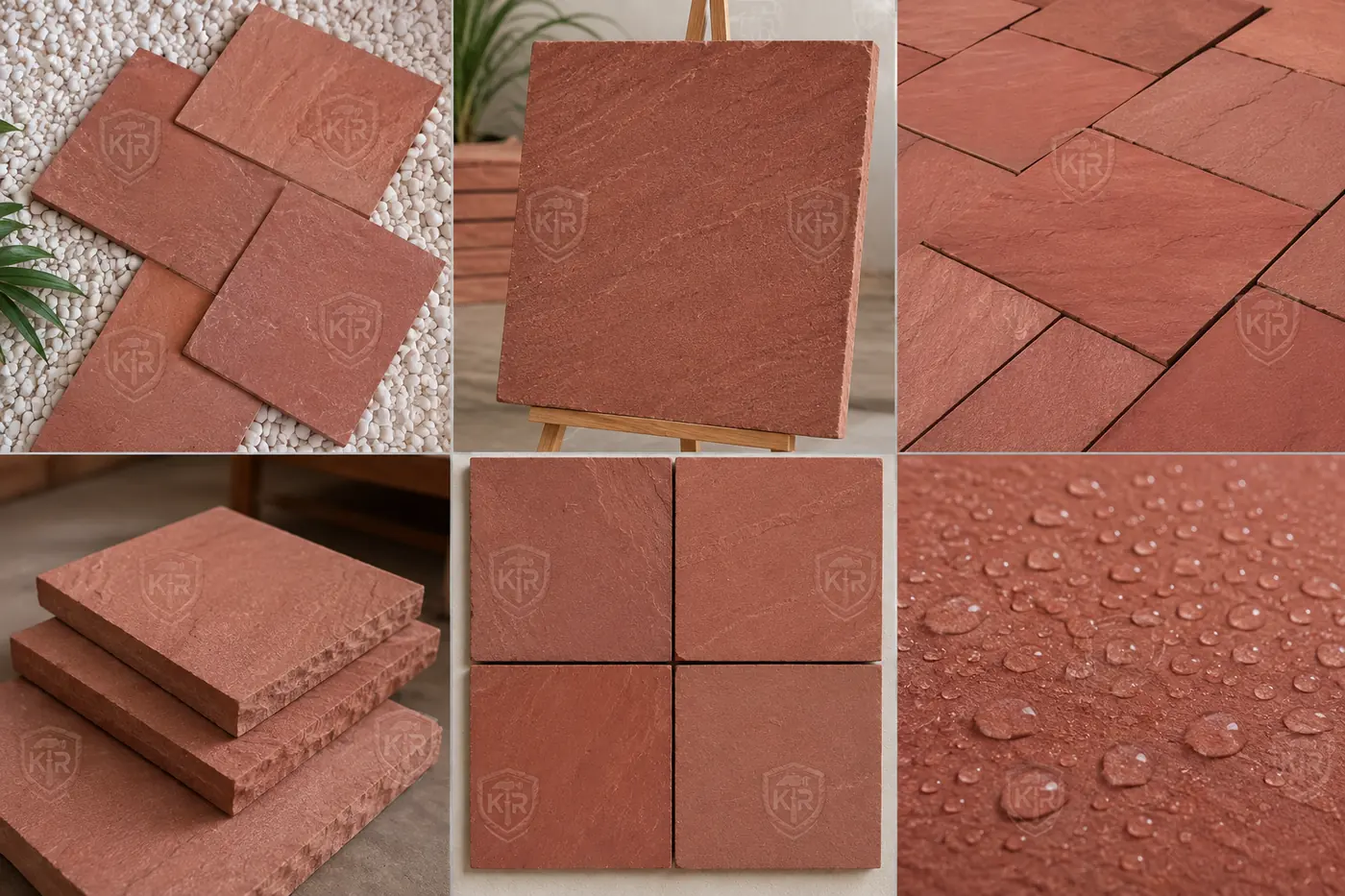 Red Sandstone Tile